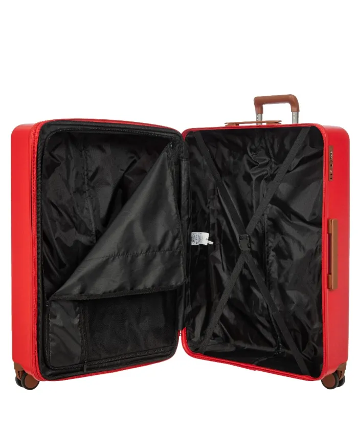 Bric's Trolley rigido grande espandibile Ferrara Rosso
