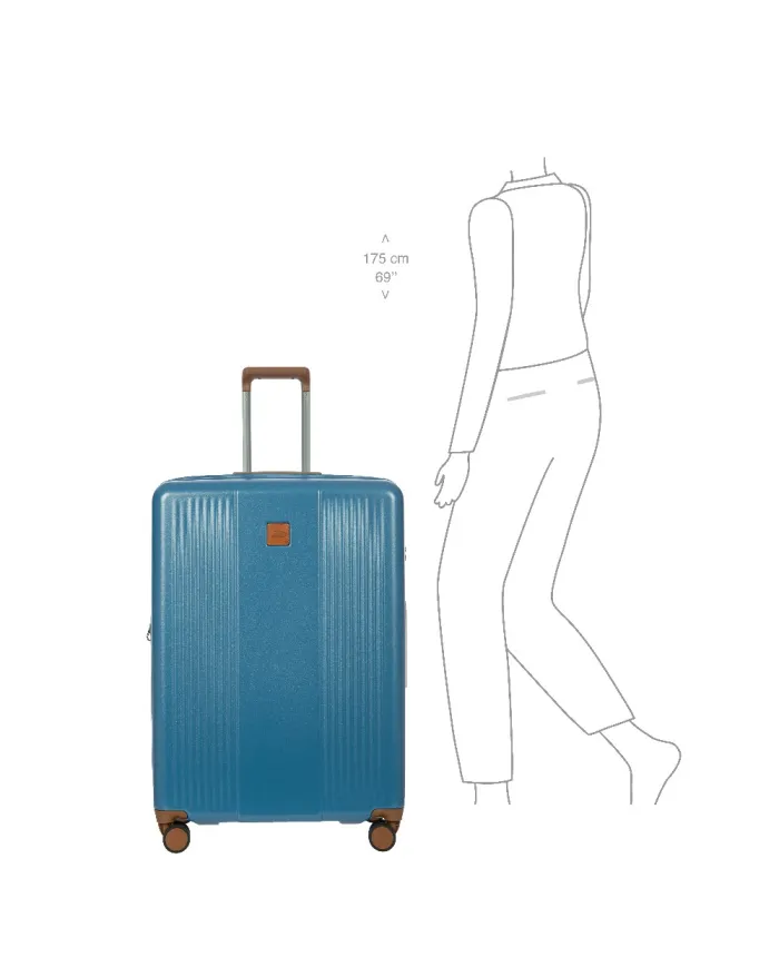 Bric's Trolley rigido grande espandibile Ferrara Denim