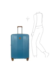 Bric's Trolley rigido grande espandibile Ferrara Denim