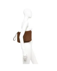 Gianni Chiarini Borsa grande scamosciata Nora pouch Testa moro