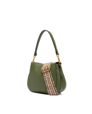 Gianni Chiarini Borsa donna in pelle Helena Round Verde