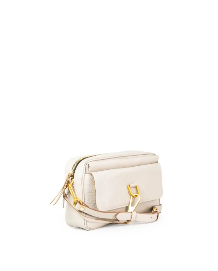 Gianni Chiarini Borsa piccola in pelle Marisol Avorio