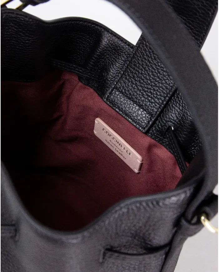 Coccinelle Borsa secchiello Malory Bordeaux