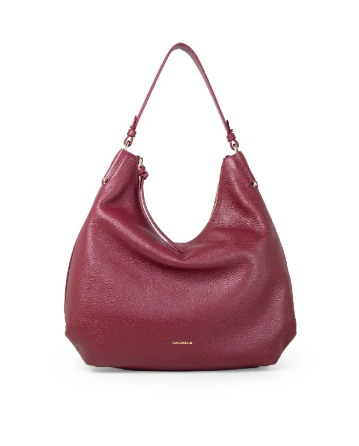 Coccinelle Borsa tracolla grande Rebekka Bordeaux
