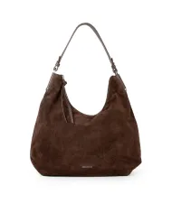 Coccinelle Borsa grande camoscio Rebekka suede Testa moro