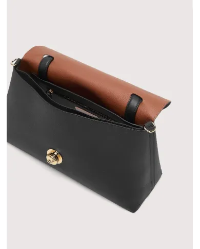 Coccinelle Borsa a mano Nikla Nero/Cuoio