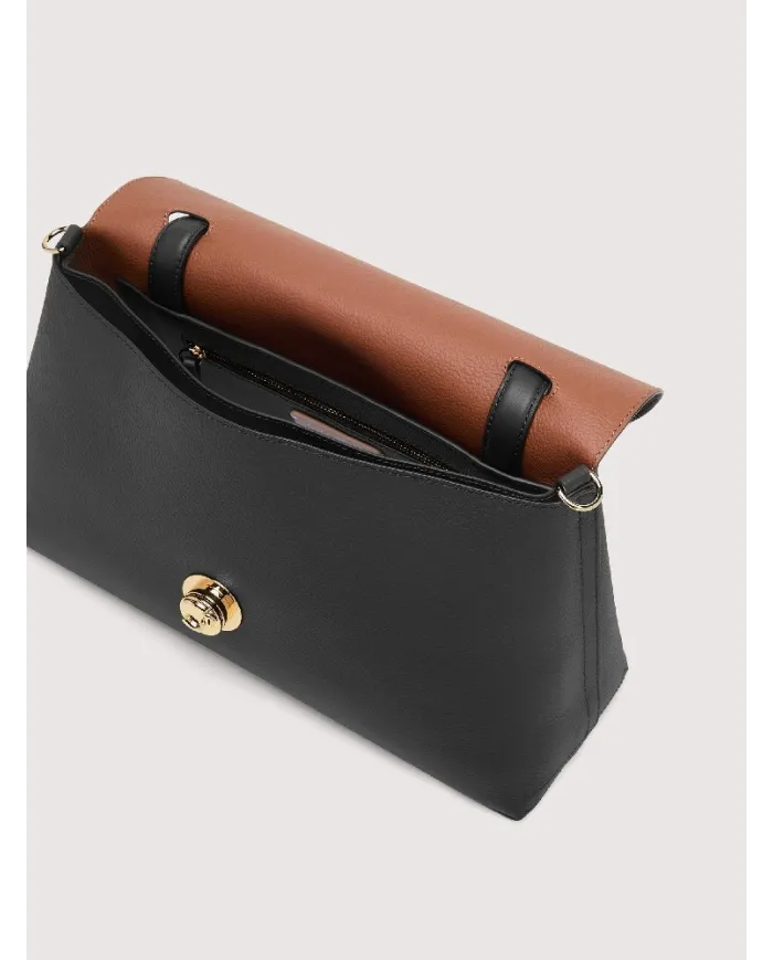 Coccinelle Borsa a mano Nikla Nero/Cuoio