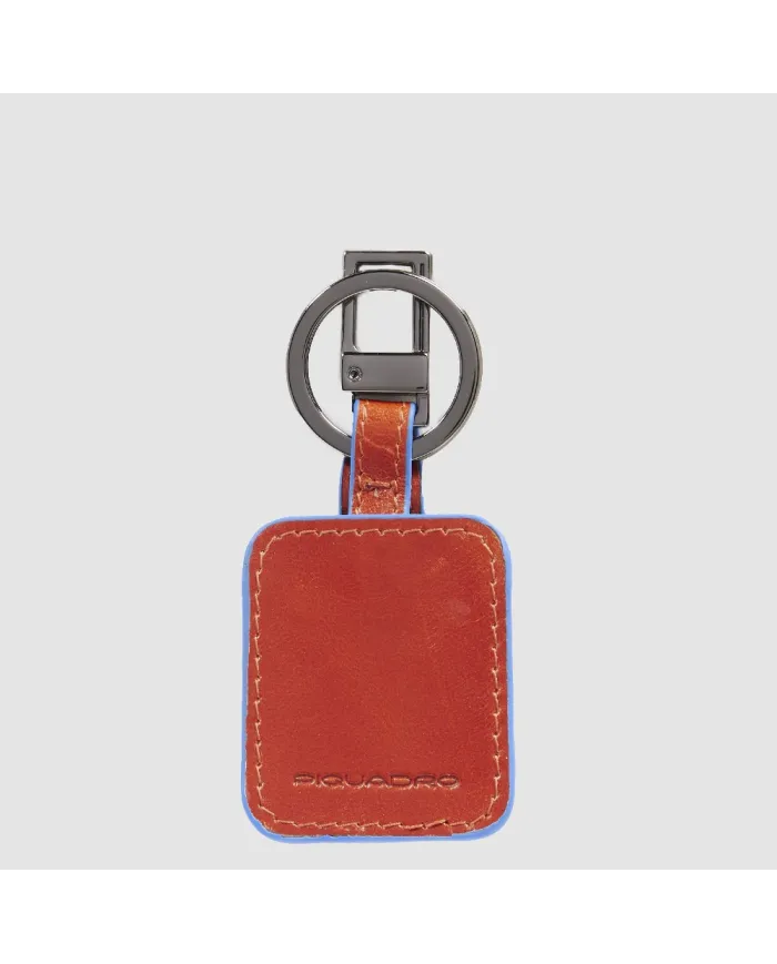 Piquadro Porta chiavi in pelle Connequ Cuoio