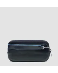 Piquadro Pochette in pelle , con tracolla sganciabile, Piquadro "Blue Square".