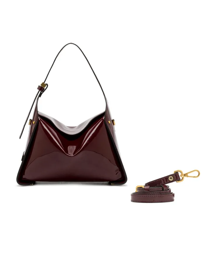 Gianni Chiarini Borsa vernice Penelope Bordeaux
