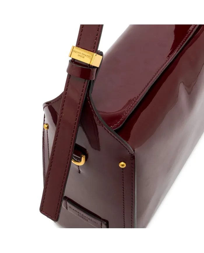 Gianni Chiarini Borsa vernice Penelope Bordeaux