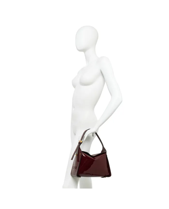 Gianni Chiarini Borsa vernice Penelope Bordeaux