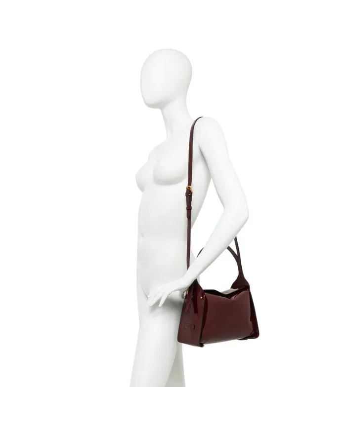 Gianni Chiarini Borsa vernice Penelope Bordeaux