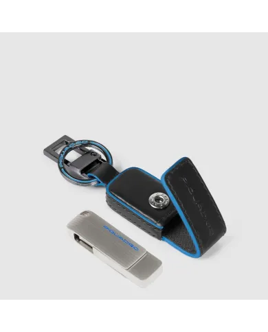 Piquadro Portachiavi chiavetta Usb 256 GB Nero