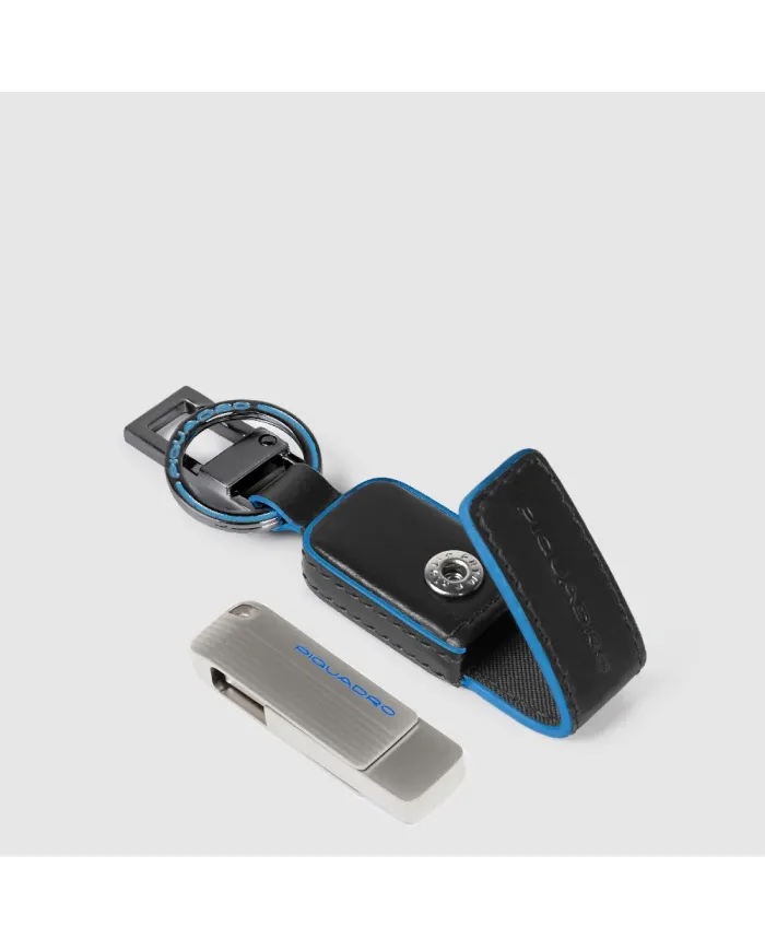 Piquadro Portachiavi chiavetta Usb 256 GB Nero