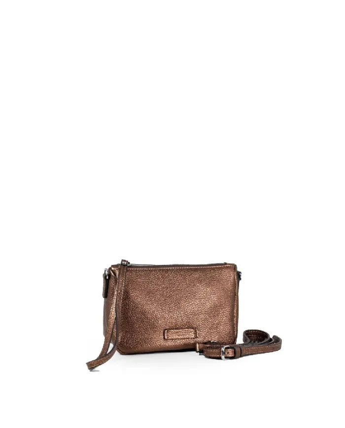 Gianni Chiarini Borsa piccola in pelle Nora pouch Bronzo