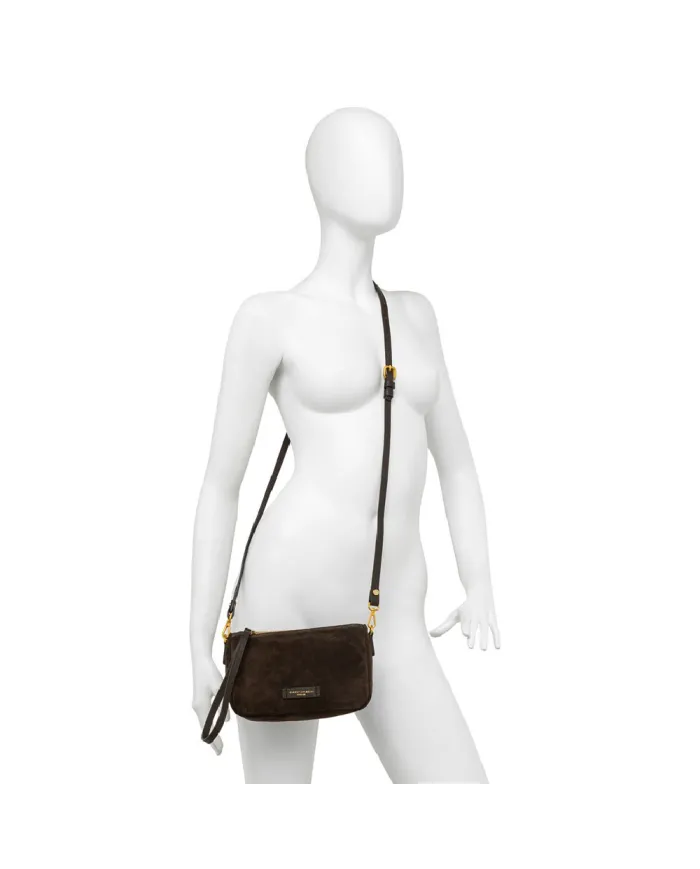 Gianni Chiarini Borsa piccola in pelle Nora pouch Bronzo