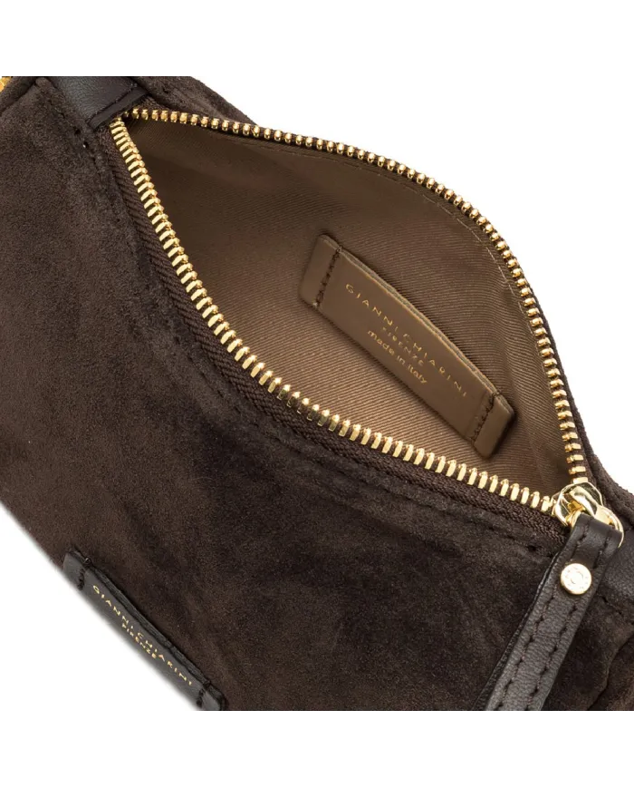 Gianni Chiarini Borsa piccola in pelle Nora pouch Bronzo