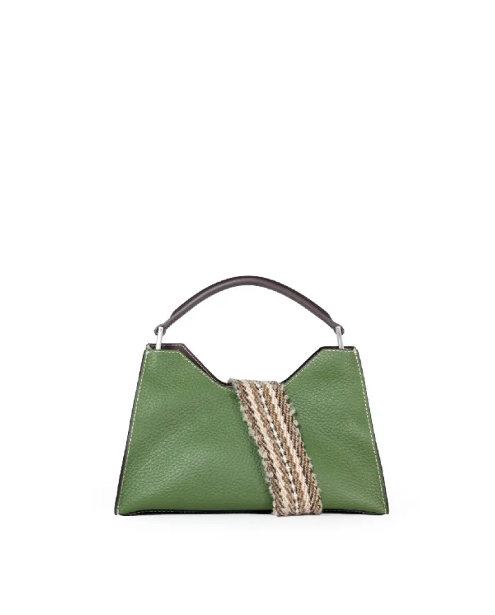 Gianni Chiarini Borsa a mano piccola pelle Aurora Verde