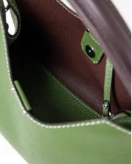 Gianni Chiarini Borsa a mano piccola pelle Aurora Verde