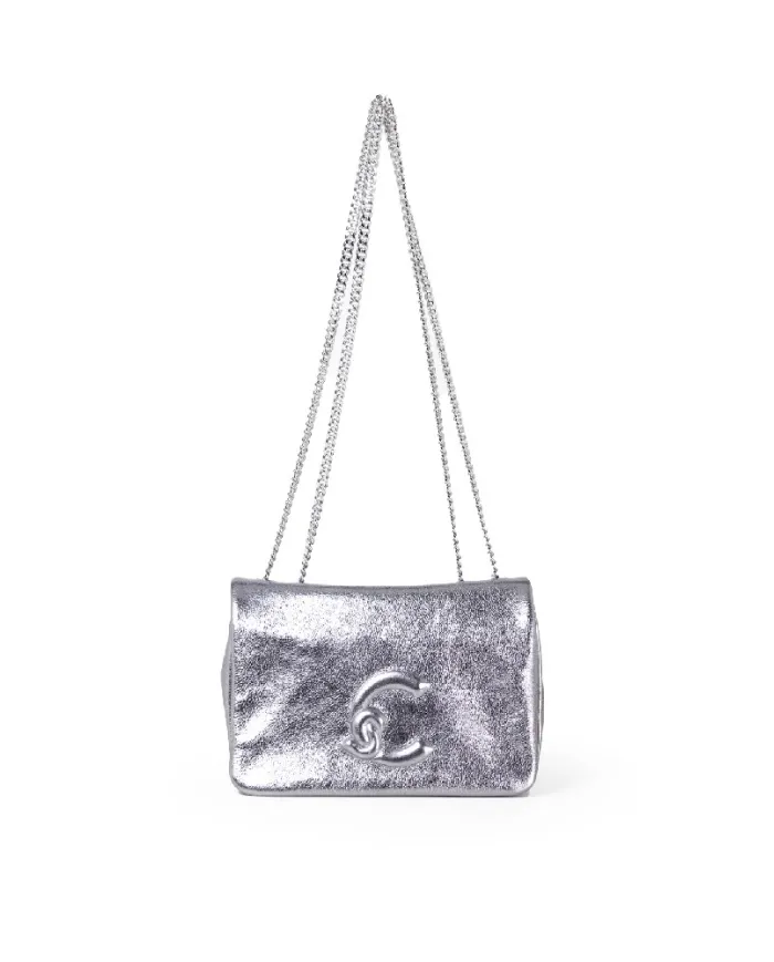 Coccinelle Borsa piccola Dulse Silver