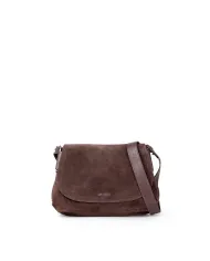 Coccinelle Borsa bandoliera Rebekka suede Testa moro