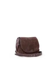 Coccinelle Borsa bandoliera Rebekka suede Testa moro