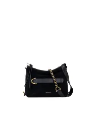 Coccinelle Borsa bandoliera scamosciata Gretel suede pu Nero Coccinelle Borsa bandoliera scamosciata Gretel suede pu Nero