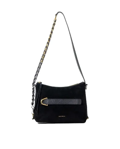 Coccinelle Borsa bandoliera scamosciata Gretel suede pu Nero