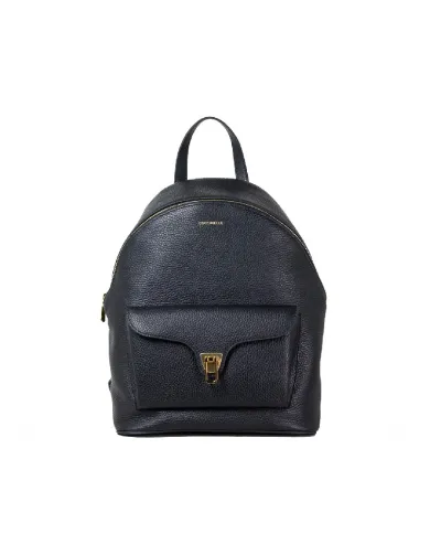 Coccinelle Zaino grande in pelle Beat generatio Nero