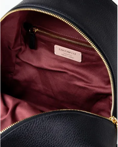 Coccinelle Zaino grande in pelle Beat generatio Nero