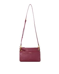 Coccinelle Pochette pelle Yvonne Bordeaux