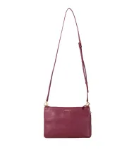 Coccinelle Pochette pelle Yvonne Bordeaux