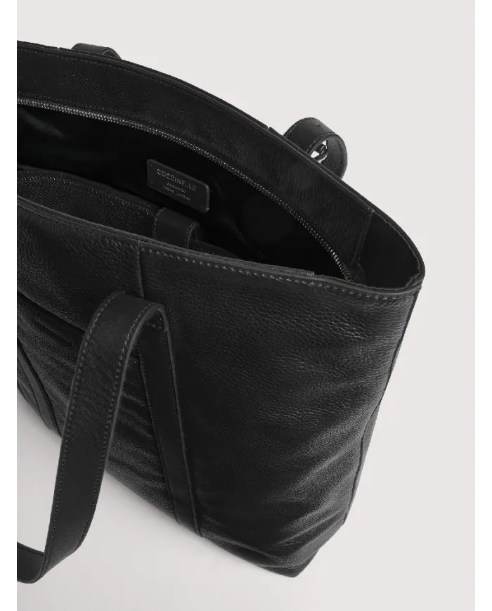 Coccinelle Borsa grande in pelle Stg soft Nero