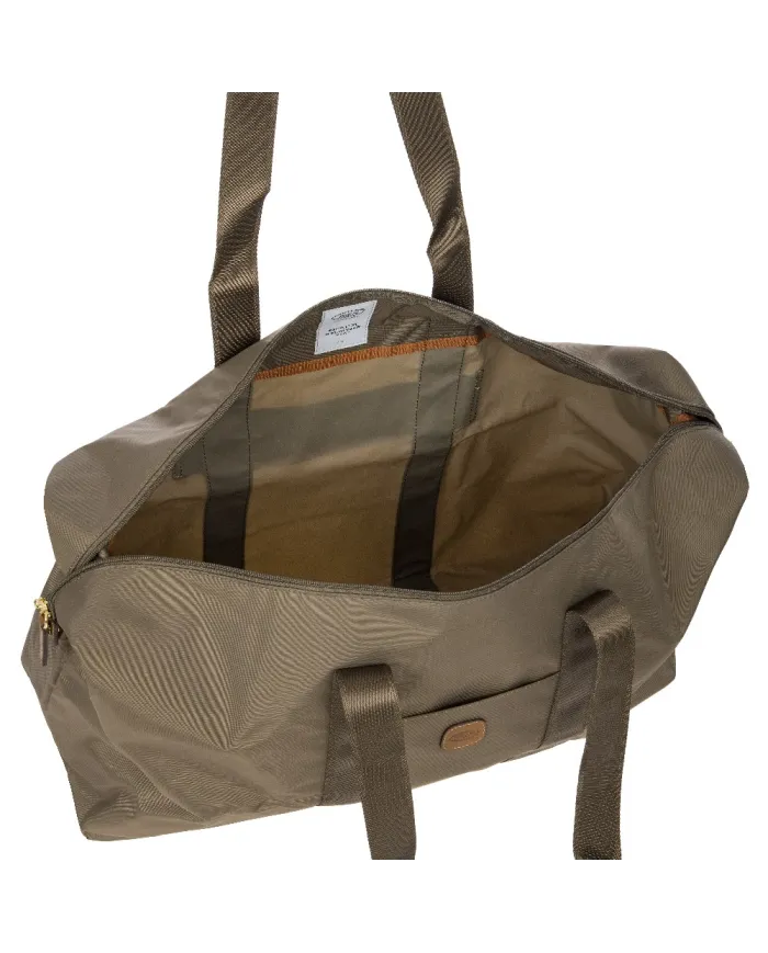 Bric's Borsone grande pieghevole X-Collection Grigio