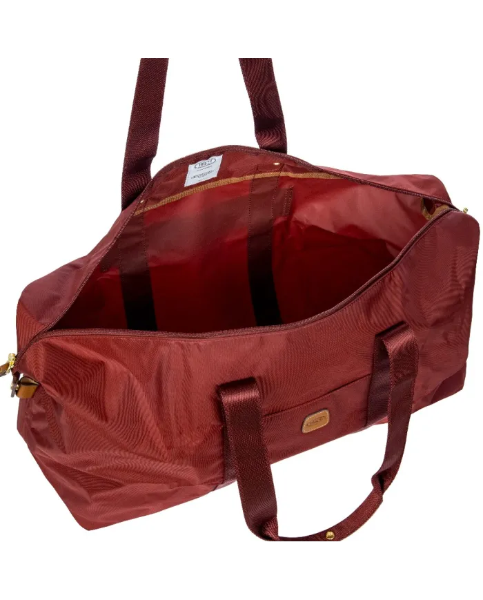 Bric's Borsone grande pieghevole X-Collection Bordeaux
