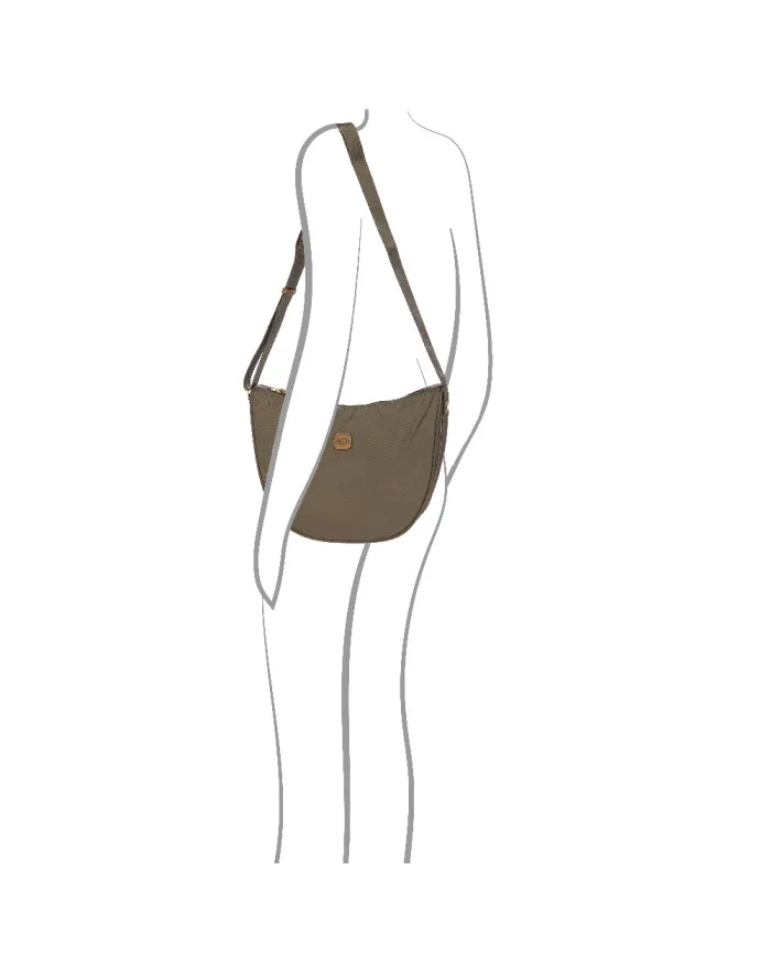 Bric's Borsa leggera in nylon X-Collection Grigio