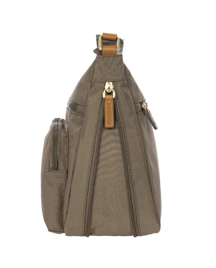 Bric's Borsa leggera in nylon X-Collection Grigio