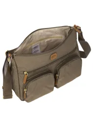 Bric's Borsa leggera in nylon X-Collection Grigio