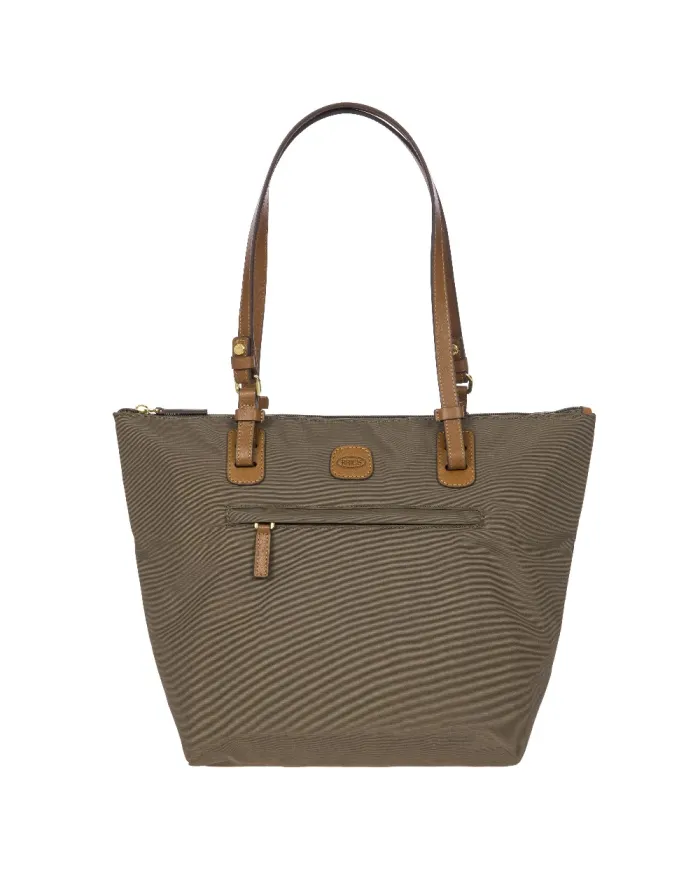 Bric's Borsa shopper media X-Collection Grigio
