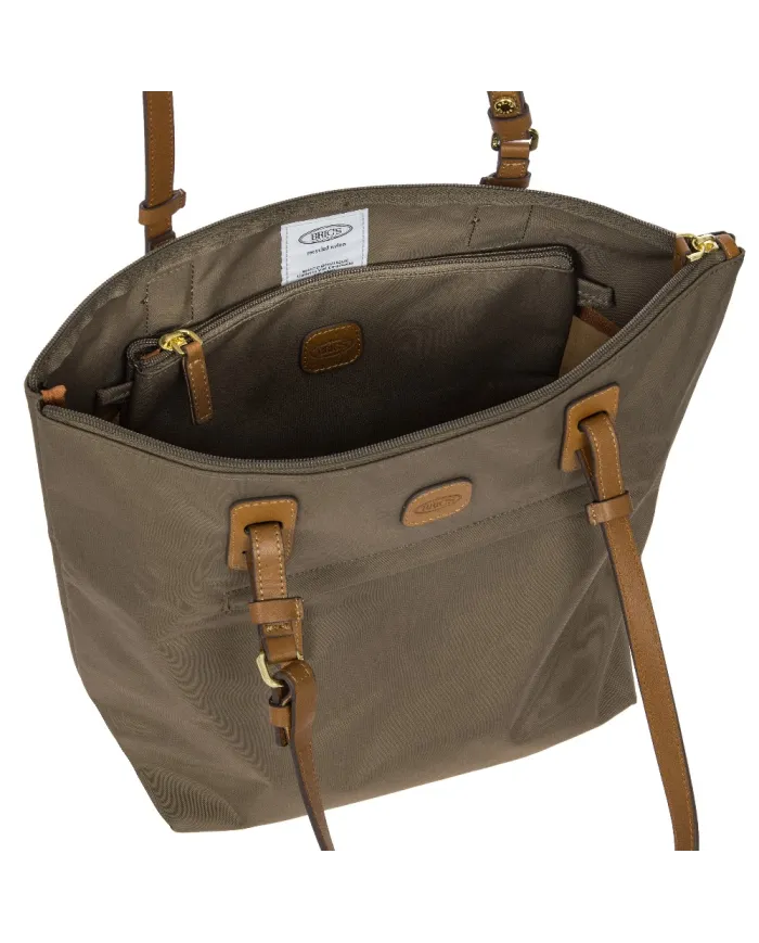 Bric's Borsa shopper media X-Collection Grigio