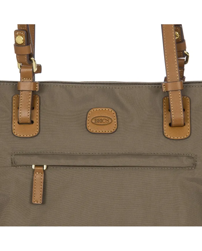 Bric's Borsa shopper media X-Collection Grigio