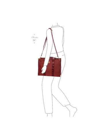 Bric's Borsa leggera porta pc X-Collection Bordeaux