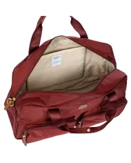 Bric's Borsone in tessuto X collection Bordeaux