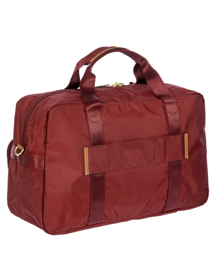 Bric's Borsone in tessuto X collection Bordeaux