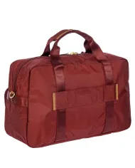 Bric's Borsone in tessuto X collection Bordeaux