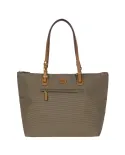 Bric's Borsa shopper in tessuto X-Collection Grigio