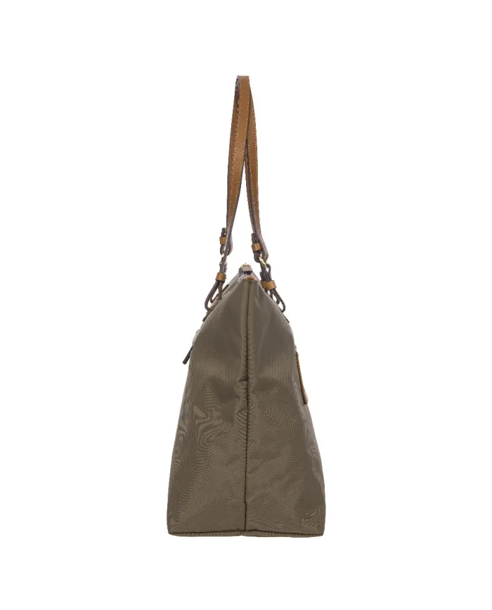 Bric's Borsa shopper in tessuto X-Collection Grigio
