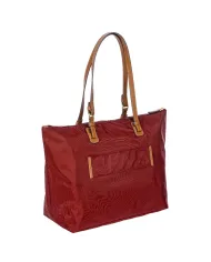 Bric's Borsa shopper in tessuto X-Collection Bordeaux