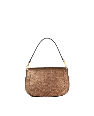 Gianni Chiarini Borsa piccola pelle e camoscio Olga Bronzo